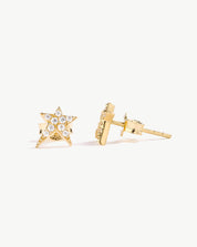 Pavé Star Studs