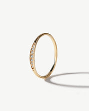 Pavé Diamond Thin Ring