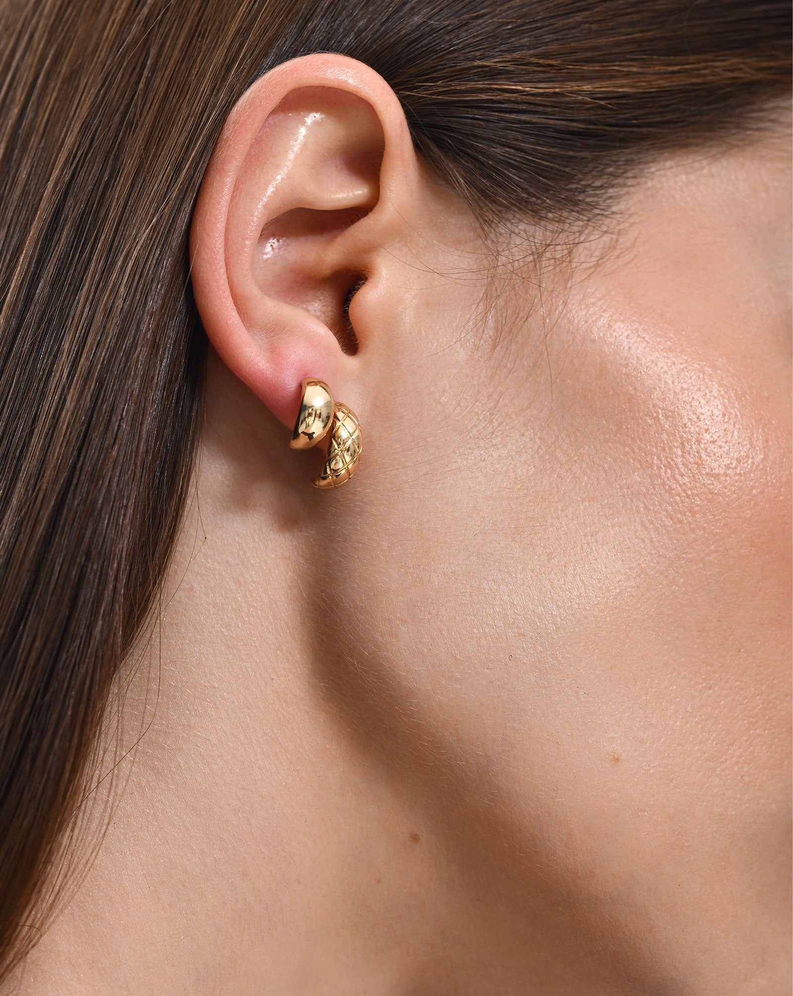 Dome Textured Earrings