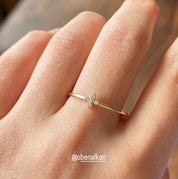 Diamond Clover Ring