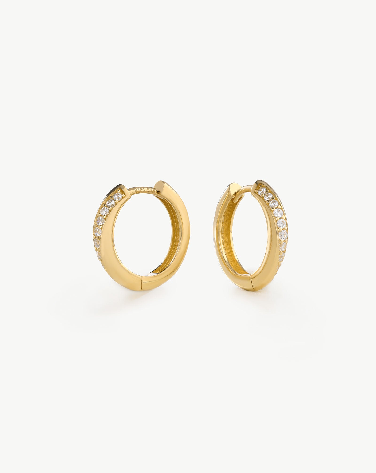 Twisted Zirconia Hoops