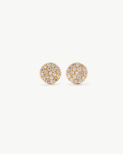 Pavé Round Studs