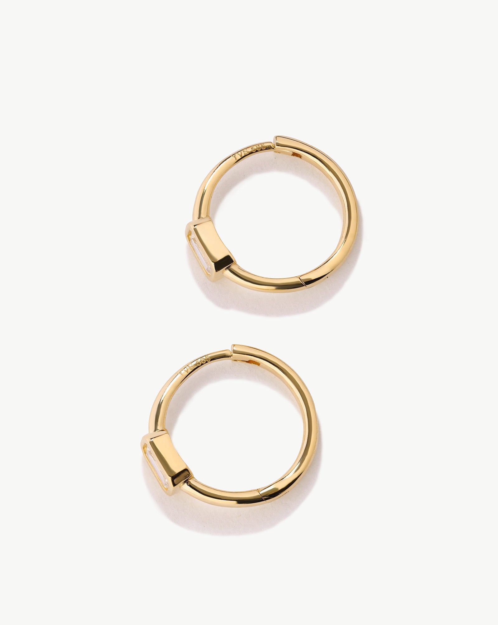 Solitaire Thin Hoops