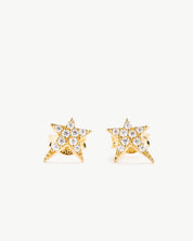 Pavé Star Studs