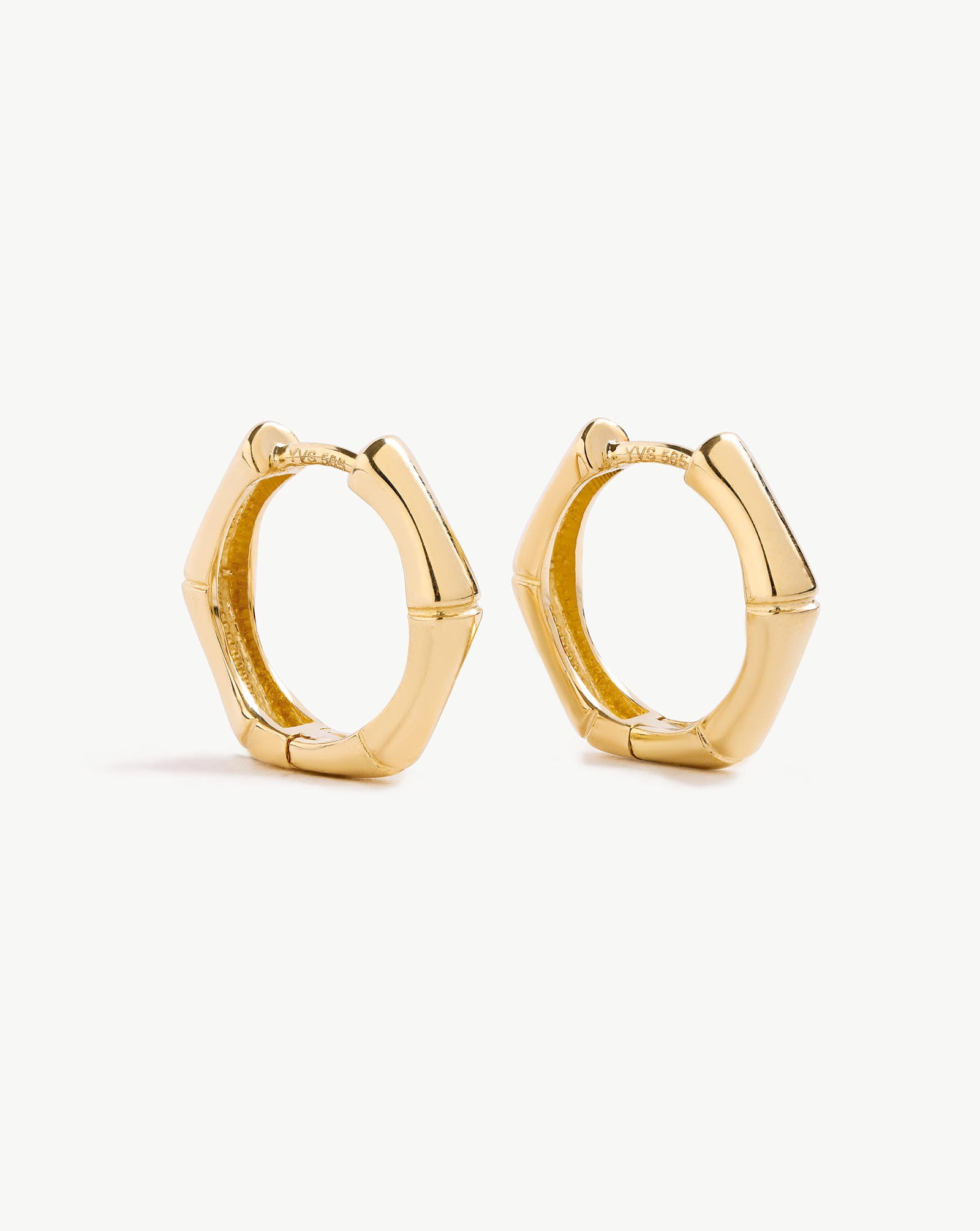 Bamboo Small Hoops