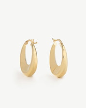 Raised Oval Hollow Hoops