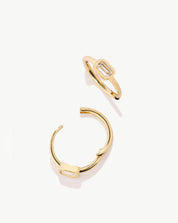 Solitaire Thin Hoops