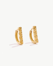 Zig Zag Half Hoops