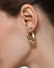 Raised Oval Hollow Hoops