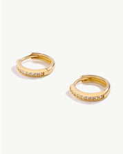 Zircona Small Hoops