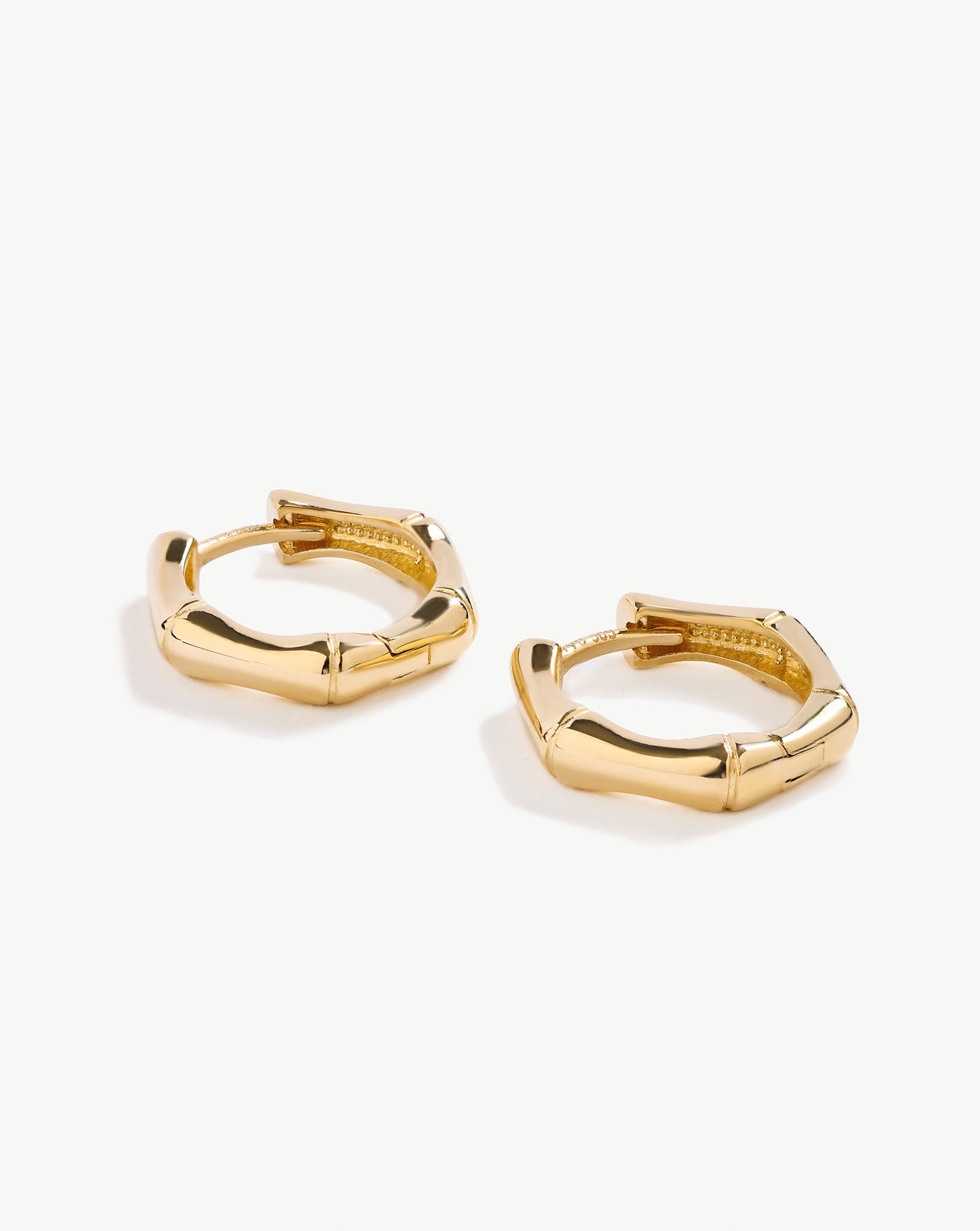 Bamboo Medium Hoops