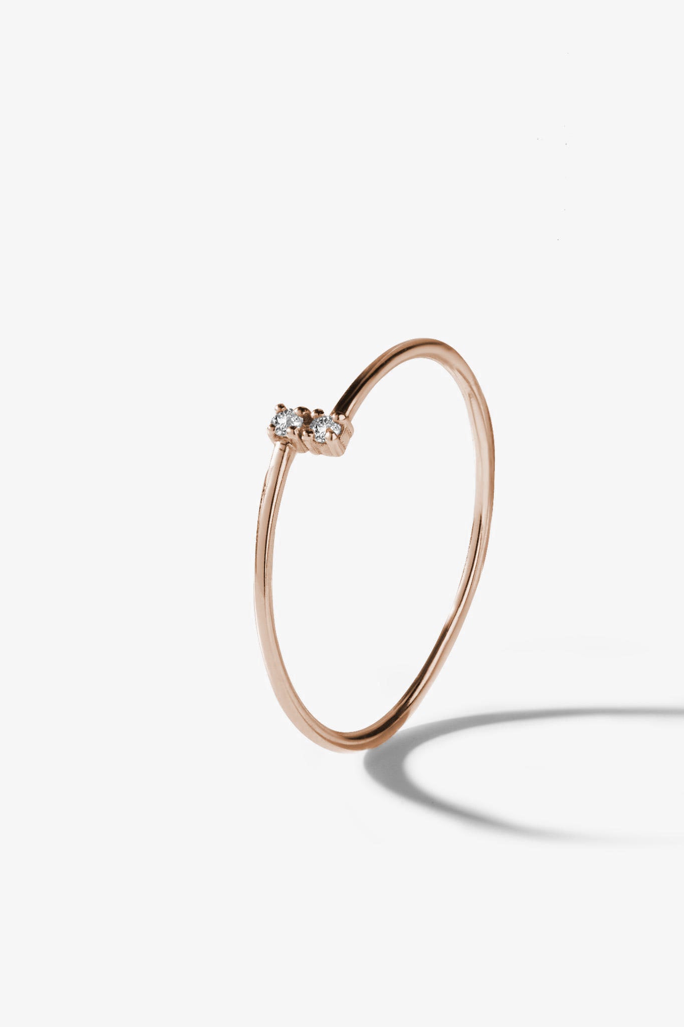 Diamond Asymmetric Ring